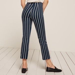 Reformation Marlon Pant Capone Stripe